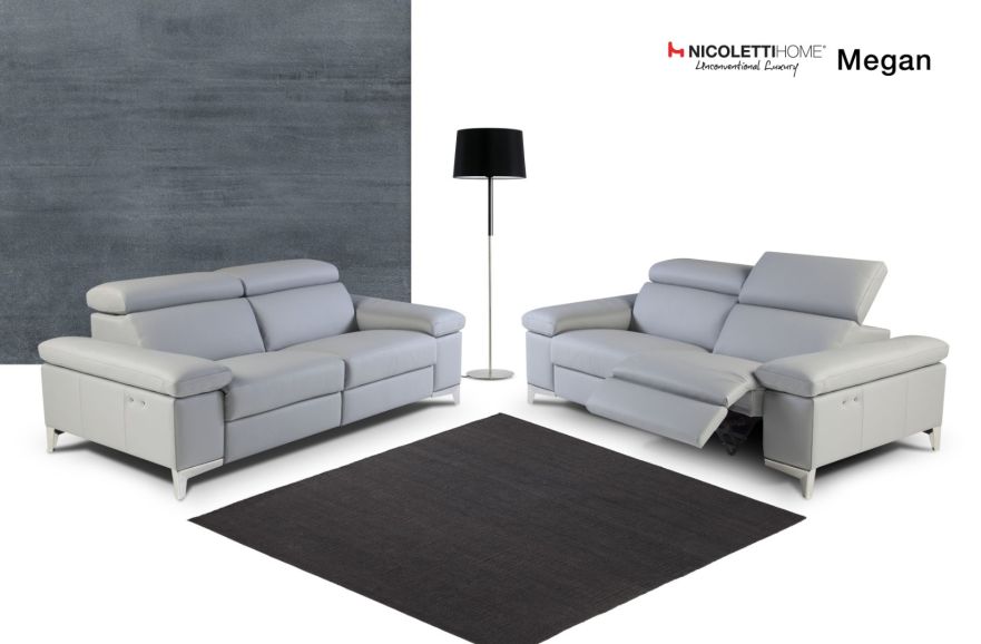 Диван итальянский Nicolettihome Megan - с реклайнером