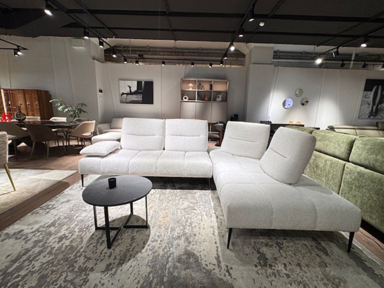 Диван итальянский угловой Nicolettihome Soul W307 белый