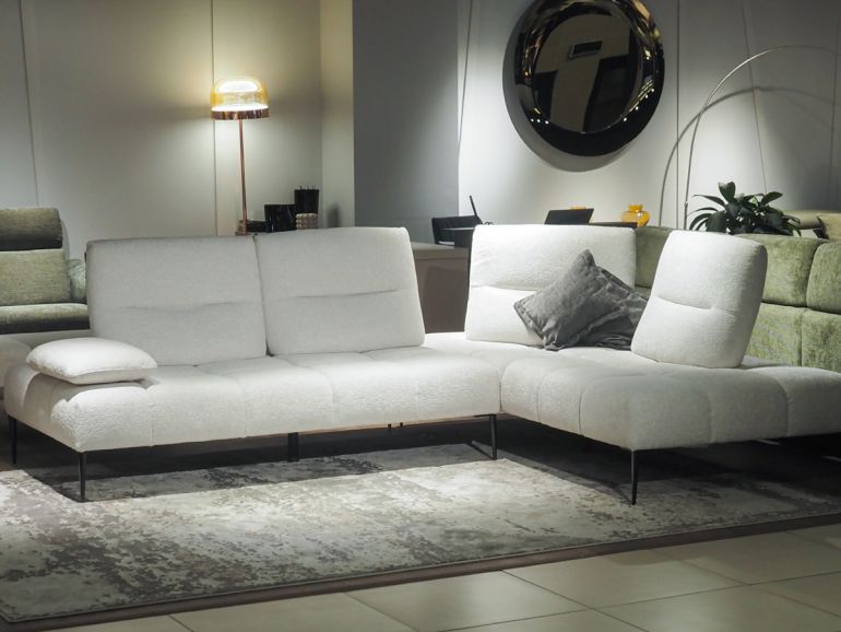 Диван итальянский угловой Nicolettihome Soul W307 белый