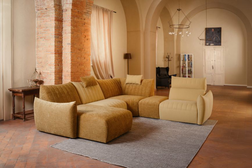 Диван итальянский Nicolettihome Sun - в интерьере