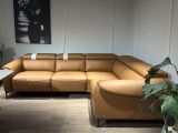 Диван угловой Richmond W328 с двумя реклайнерами, кэмел