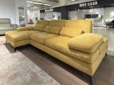 Диван угловой Serena W293 горчично-желтый