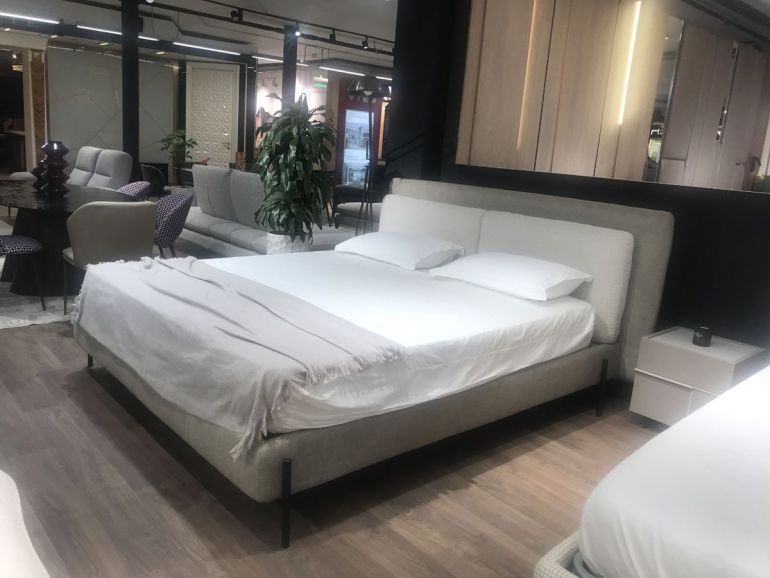 Кровать двуспальная Samoa Flux Lift 180 зеленая