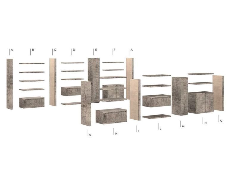 Стеллаж Franco Bianchini Modular