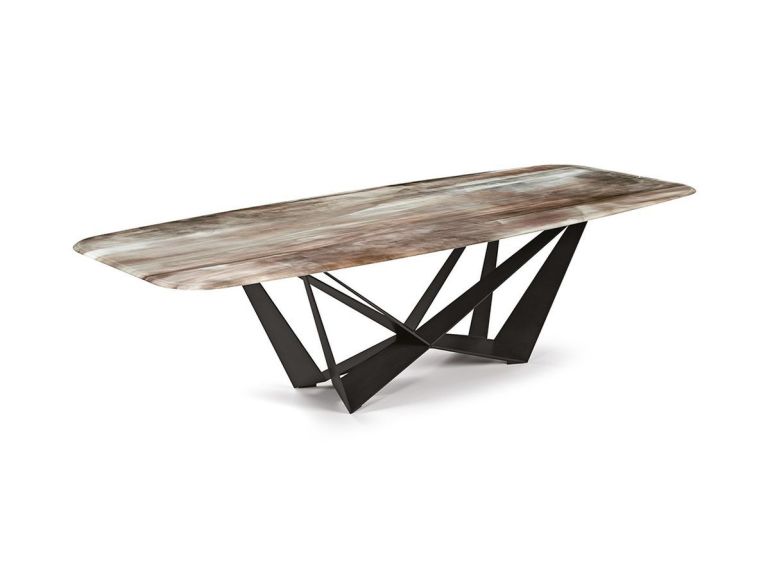 Стол обеденный Cattelan Italia Skorpio Crystalart