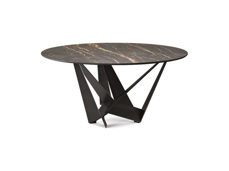 Стол обеденный Cattelan Italia Skorpio Keramik Round
