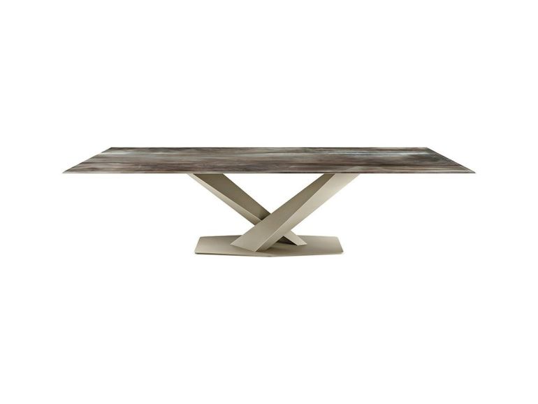 Стол обеденный Cattelan Italia Stratos Crystalart