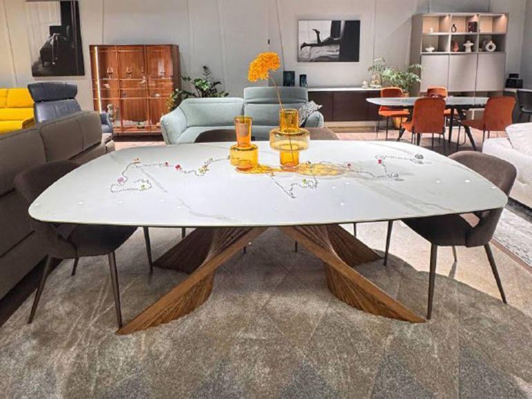 Стол обеденный из керамогранита Natisa By W220