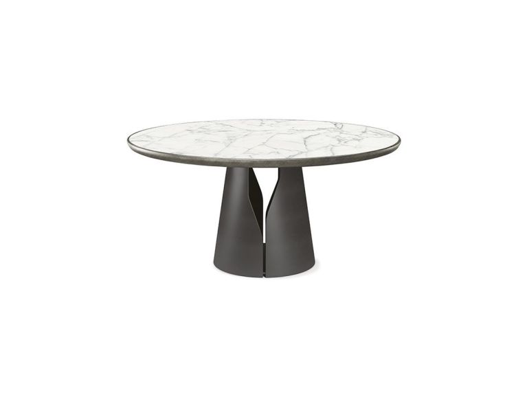 Стол обеденный круглый Cattelan Italia Giano Keramik Premium
