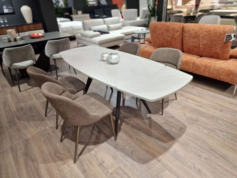 Стол обеденный раскладной Sedit Elica W130-200